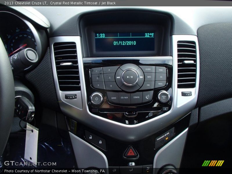 Crystal Red Metallic Tintcoat / Jet Black 2013 Chevrolet Cruze LT
