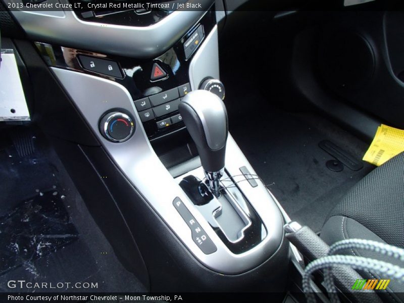 Crystal Red Metallic Tintcoat / Jet Black 2013 Chevrolet Cruze LT