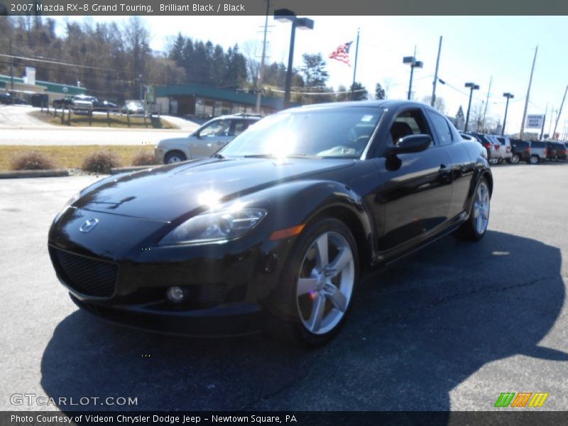 Brilliant Black / Black 2007 Mazda RX-8 Grand Touring
