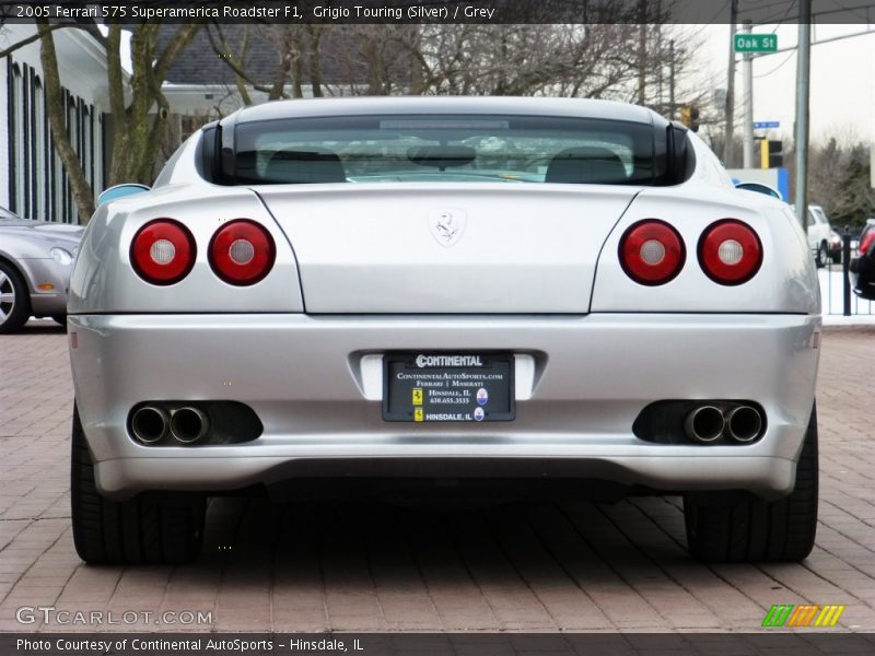 Rear View - 2005 Ferrari 575 Superamerica Roadster F1