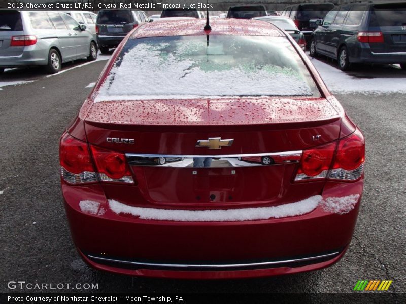 Crystal Red Metallic Tintcoat / Jet Black 2013 Chevrolet Cruze LT/RS