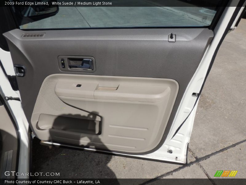 White Suede / Medium Light Stone 2009 Ford Edge Limited