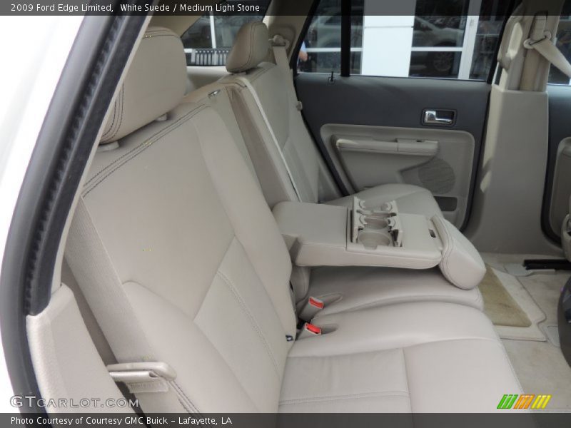 White Suede / Medium Light Stone 2009 Ford Edge Limited