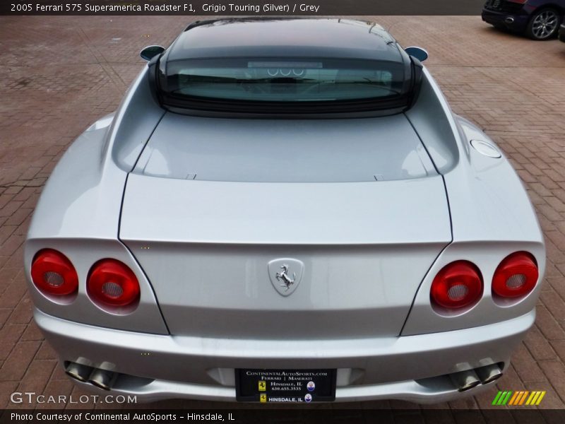 Back View - 2005 Ferrari 575 Superamerica Roadster F1