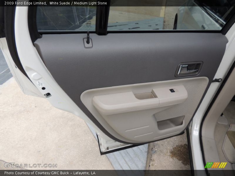 White Suede / Medium Light Stone 2009 Ford Edge Limited