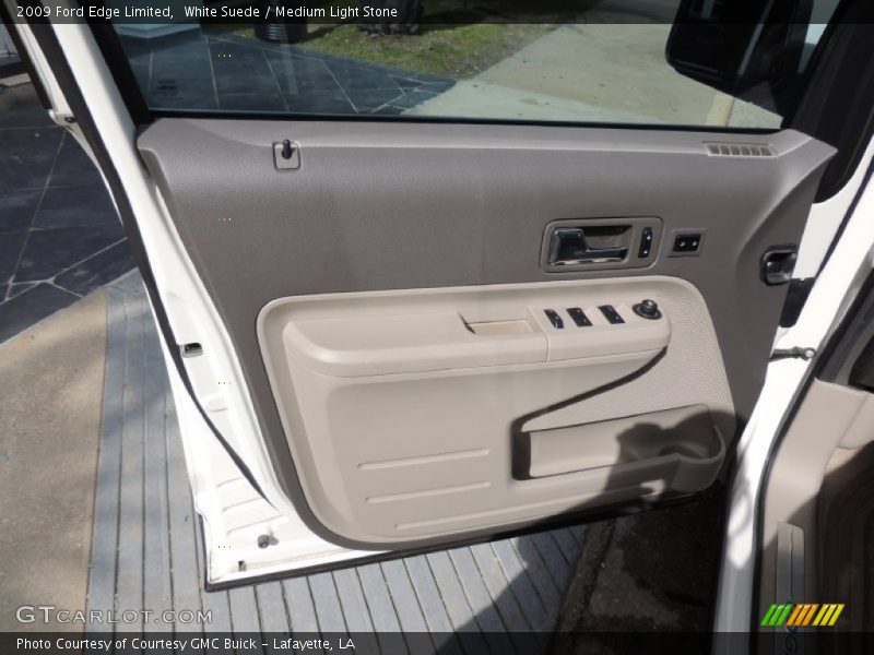 White Suede / Medium Light Stone 2009 Ford Edge Limited