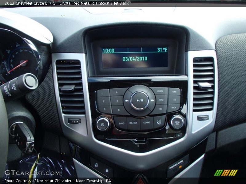 Crystal Red Metallic Tintcoat / Jet Black 2013 Chevrolet Cruze LT/RS