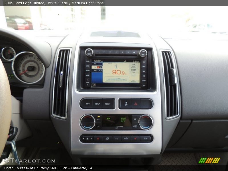 White Suede / Medium Light Stone 2009 Ford Edge Limited