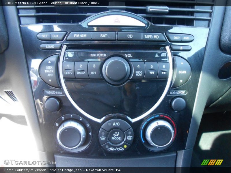 Controls of 2007 RX-8 Grand Touring