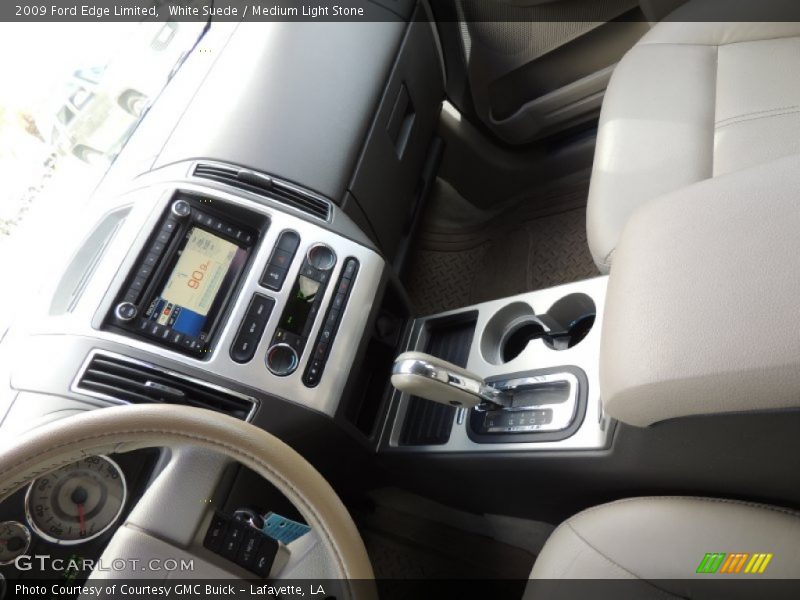 White Suede / Medium Light Stone 2009 Ford Edge Limited