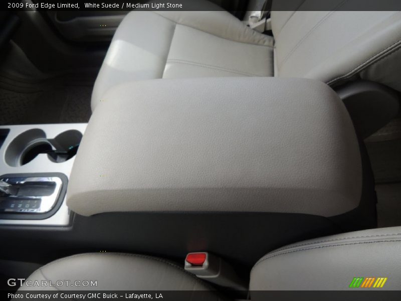 White Suede / Medium Light Stone 2009 Ford Edge Limited