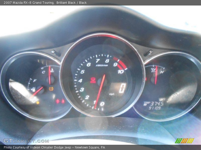 Brilliant Black / Black 2007 Mazda RX-8 Grand Touring