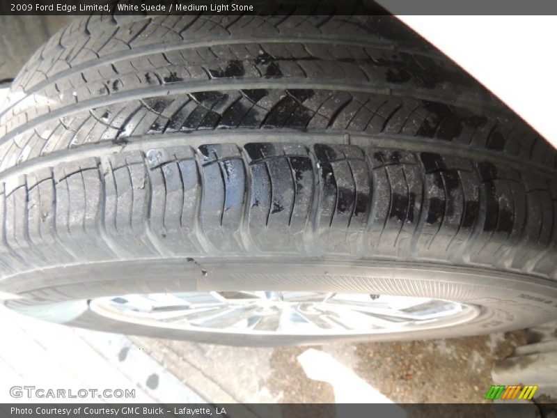 White Suede / Medium Light Stone 2009 Ford Edge Limited