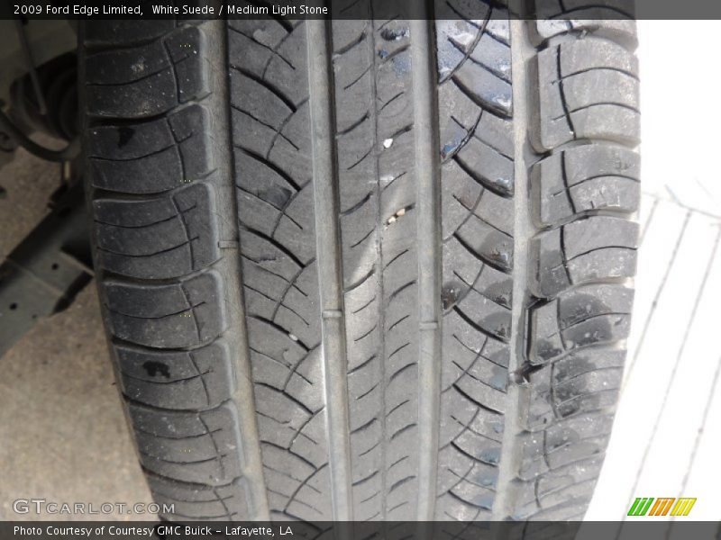 White Suede / Medium Light Stone 2009 Ford Edge Limited