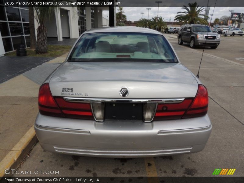 Silver Birch Metallic / Light Flint 2005 Mercury Grand Marquis GS