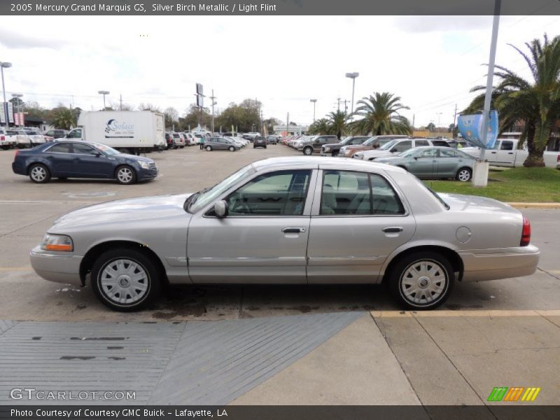 Silver Birch Metallic / Light Flint 2005 Mercury Grand Marquis GS