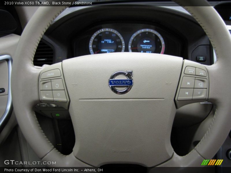Black Stone / Sandstone 2010 Volvo XC60 T6 AWD