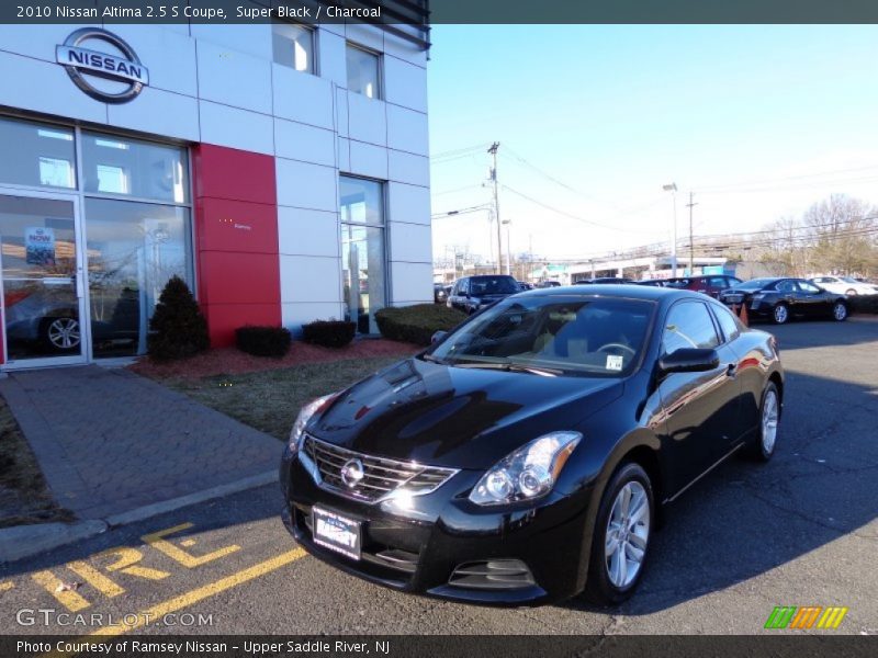 Super Black / Charcoal 2010 Nissan Altima 2.5 S Coupe