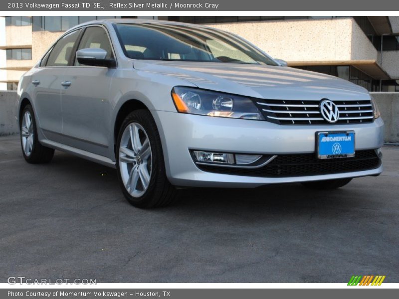 Reflex Silver Metallic / Moonrock Gray 2013 Volkswagen Passat TDI SEL