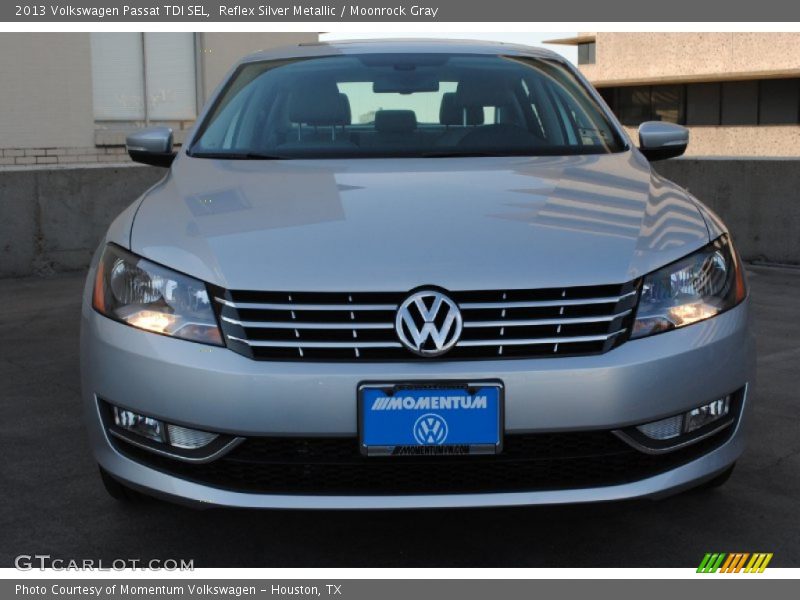 Reflex Silver Metallic / Moonrock Gray 2013 Volkswagen Passat TDI SEL