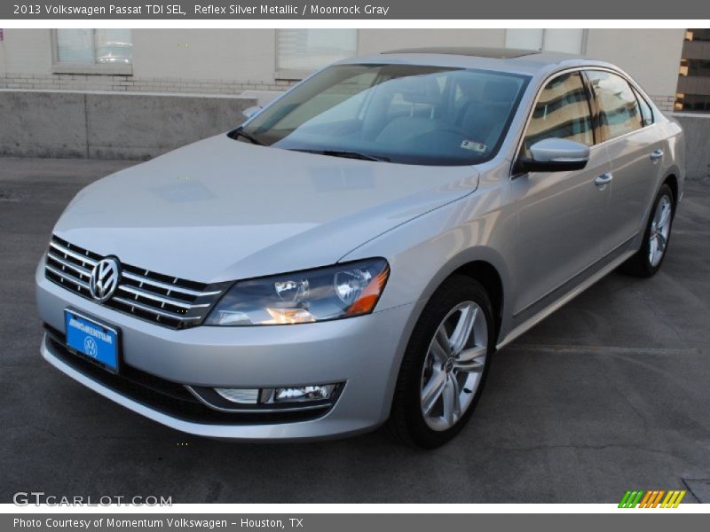 Reflex Silver Metallic / Moonrock Gray 2013 Volkswagen Passat TDI SEL