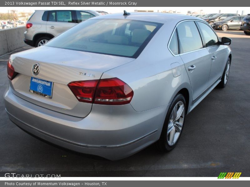 Reflex Silver Metallic / Moonrock Gray 2013 Volkswagen Passat TDI SEL