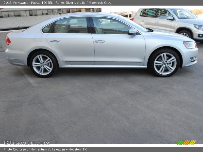 Reflex Silver Metallic / Moonrock Gray 2013 Volkswagen Passat TDI SEL