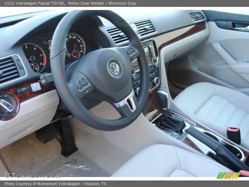 Reflex Silver Metallic / Moonrock Gray 2013 Volkswagen Passat TDI SEL
