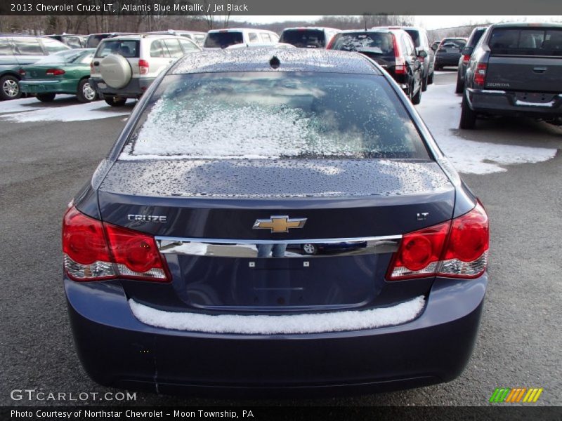 Atlantis Blue Metallic / Jet Black 2013 Chevrolet Cruze LT