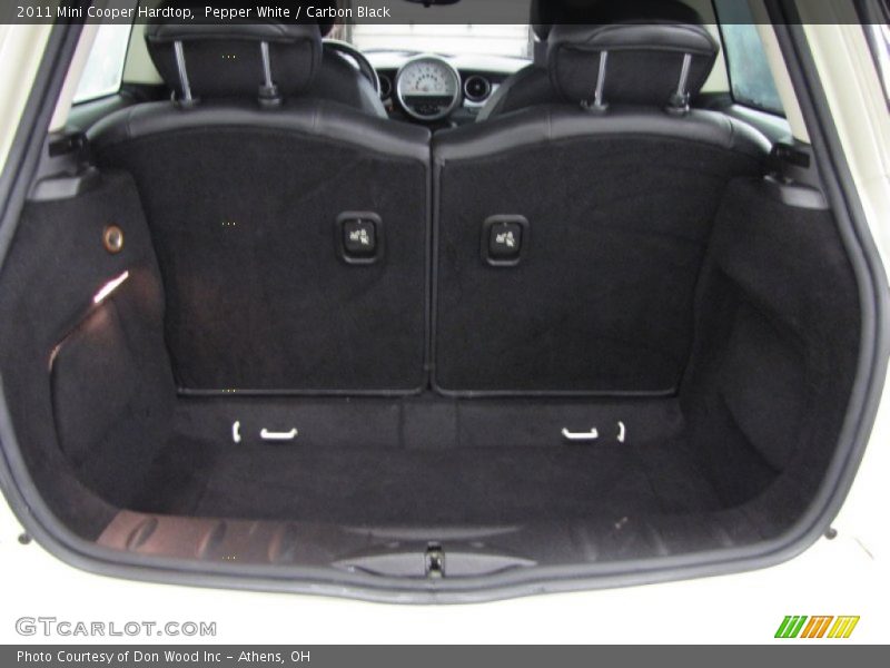 Pepper White / Carbon Black 2011 Mini Cooper Hardtop