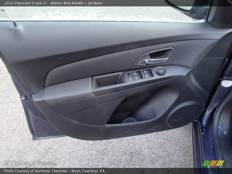 Atlantis Blue Metallic / Jet Black 2013 Chevrolet Cruze LT