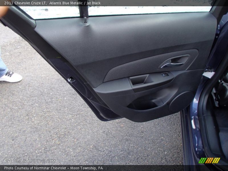 Atlantis Blue Metallic / Jet Black 2013 Chevrolet Cruze LT