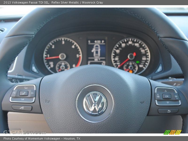Reflex Silver Metallic / Moonrock Gray 2013 Volkswagen Passat TDI SEL