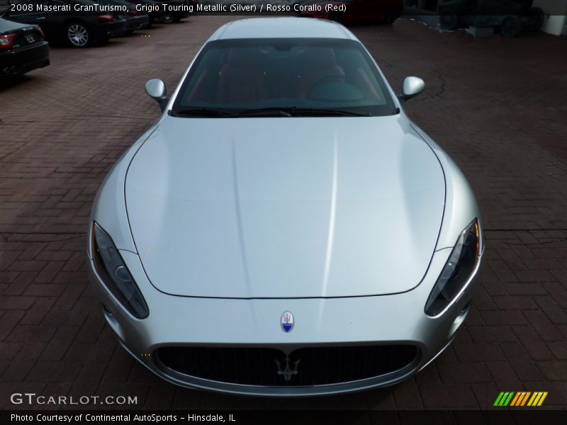 Grigio Touring Metallic (Silver) / Rosso Corallo (Red) 2008 Maserati GranTurismo