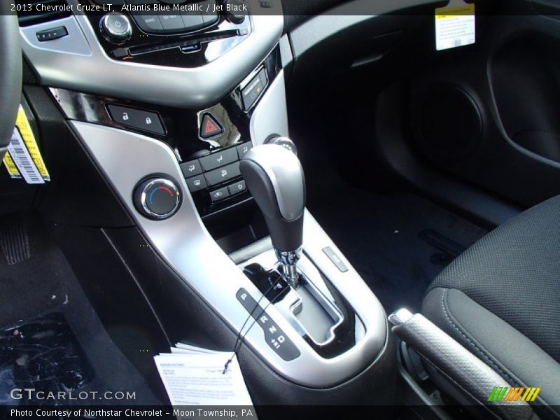Atlantis Blue Metallic / Jet Black 2013 Chevrolet Cruze LT