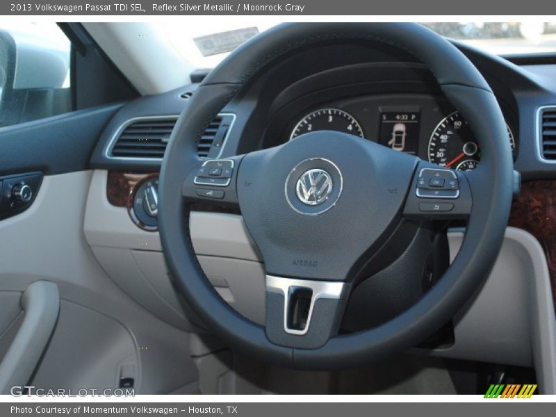 Reflex Silver Metallic / Moonrock Gray 2013 Volkswagen Passat TDI SEL