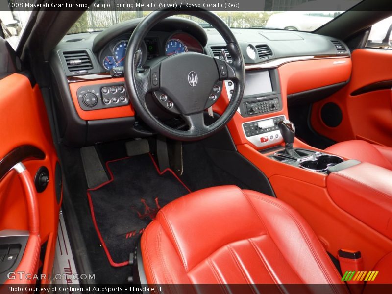  2008 GranTurismo  Rosso Corallo (Red) Interior