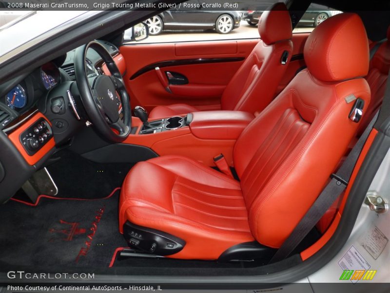  2008 GranTurismo  Rosso Corallo (Red) Interior