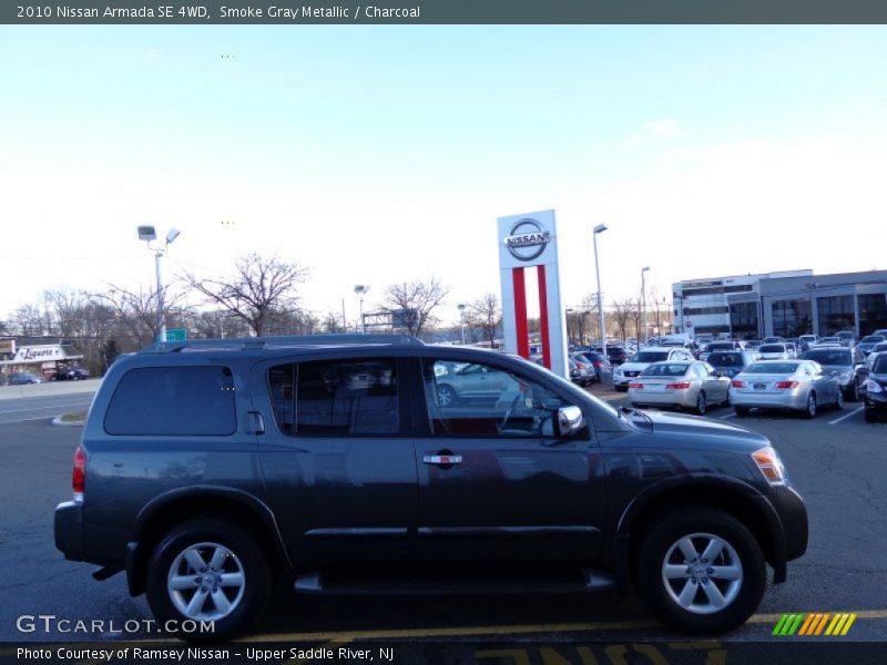 Smoke Gray Metallic / Charcoal 2010 Nissan Armada SE 4WD