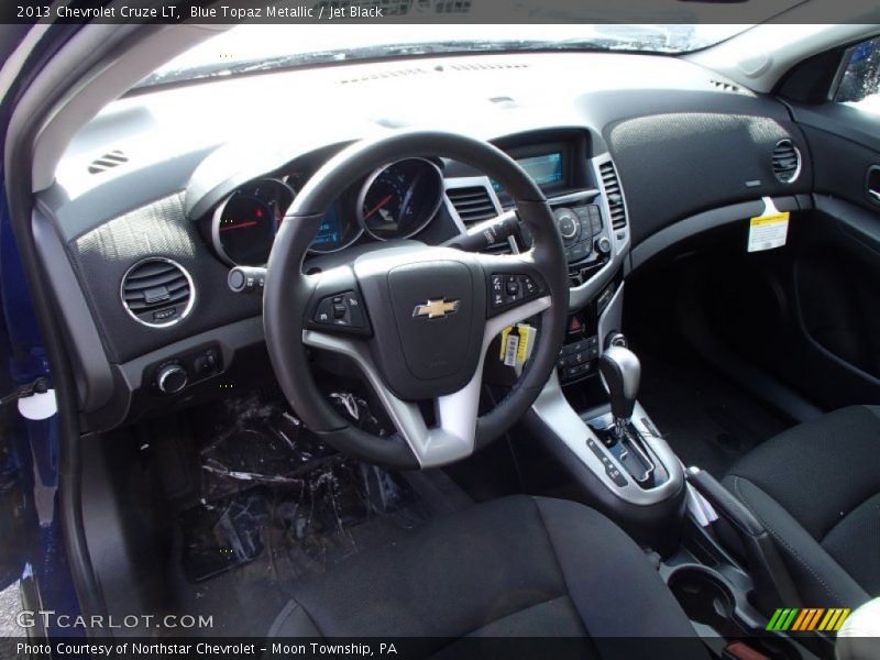 Blue Topaz Metallic / Jet Black 2013 Chevrolet Cruze LT
