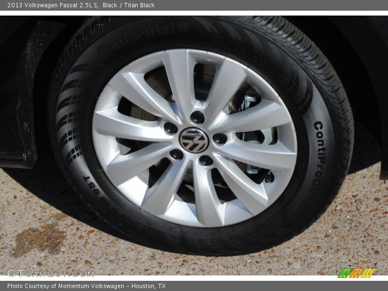 Black / Titan Black 2013 Volkswagen Passat 2.5L S