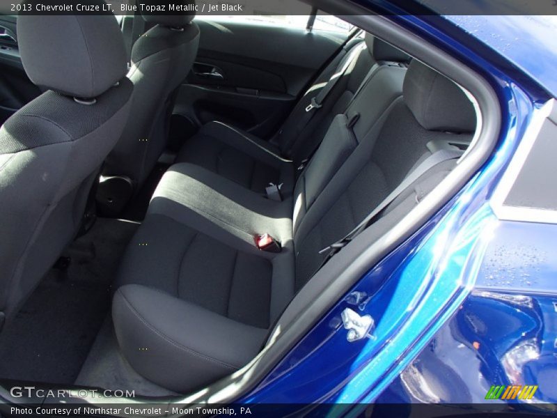 Blue Topaz Metallic / Jet Black 2013 Chevrolet Cruze LT
