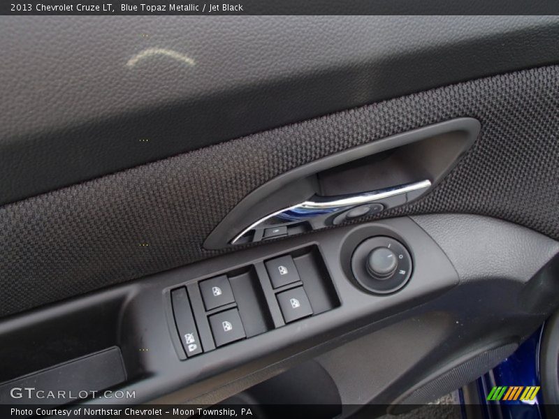 Blue Topaz Metallic / Jet Black 2013 Chevrolet Cruze LT