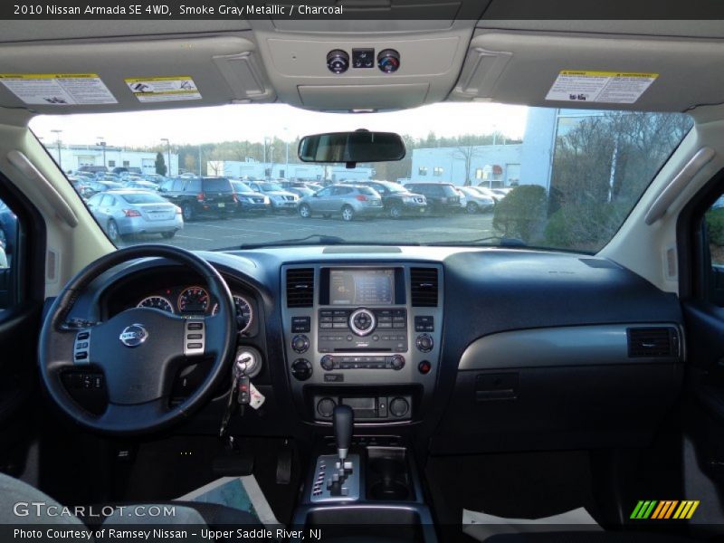 Smoke Gray Metallic / Charcoal 2010 Nissan Armada SE 4WD