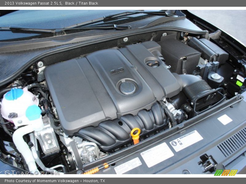 Black / Titan Black 2013 Volkswagen Passat 2.5L S