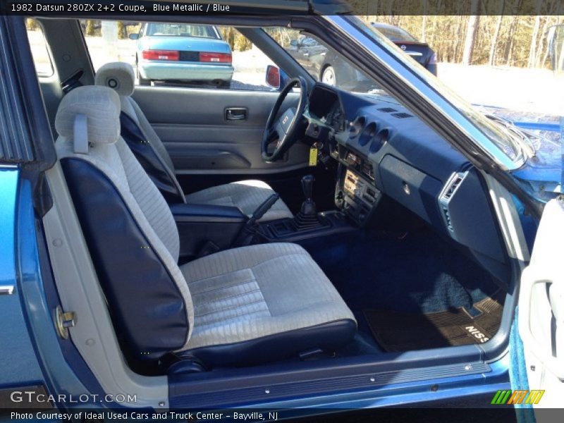  1982 280ZX 2+2 Coupe Blue Interior