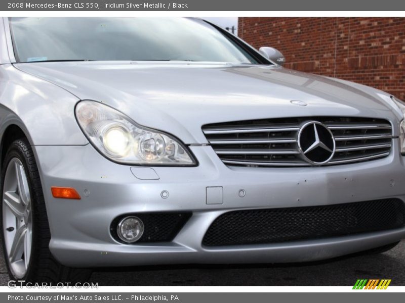 Iridium Silver Metallic / Black 2008 Mercedes-Benz CLS 550