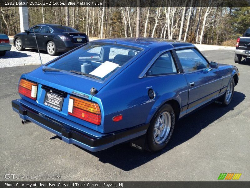 Blue Metallic / Blue 1982 Datsun 280ZX 2+2 Coupe