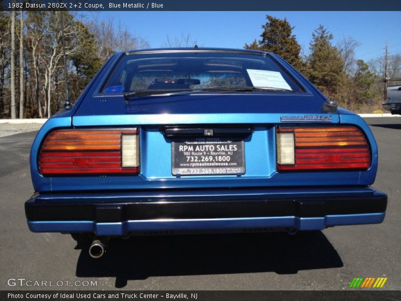Blue Metallic / Blue 1982 Datsun 280ZX 2+2 Coupe