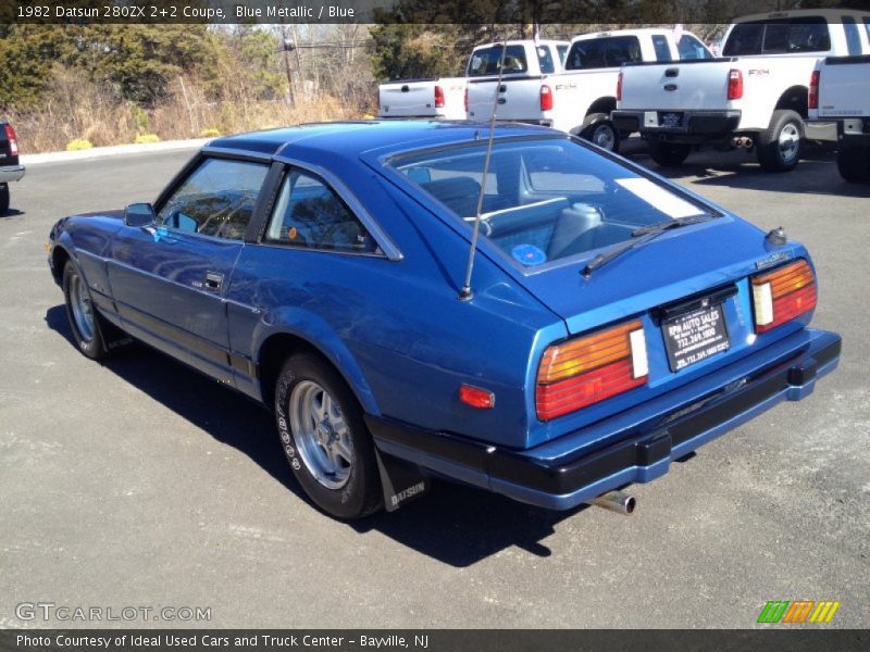 Blue Metallic / Blue 1982 Datsun 280ZX 2+2 Coupe